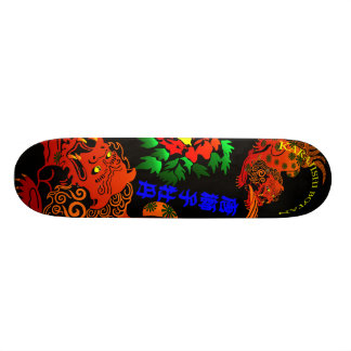 唐獅子牡丹（KARAJISHIBOTAN) SKATEBOARD