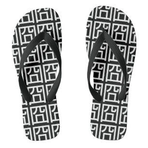 囧 Jiong Chinese Orz Asian Meme Hanzi Emoticon Flip Flops
