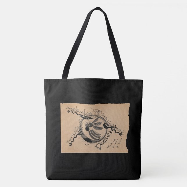 墨絵_デザート TASCHE (Vorderseite)
