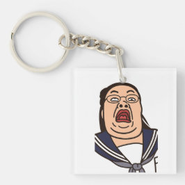 変顔している女子高生 SCHLÜSSELANHÄNGER