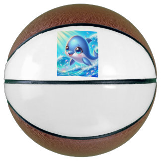 夏の日差しを浴びながら・・・イルカちゃん💛 BASKETBALL