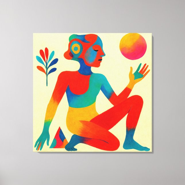 太陽を孕む者 LEINWANDDRUCK (Vorderseite)