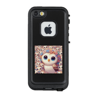 子だくさんのママフクロウ LifeProof FRÄ’ iPhone SE/5/5s HÜLLE