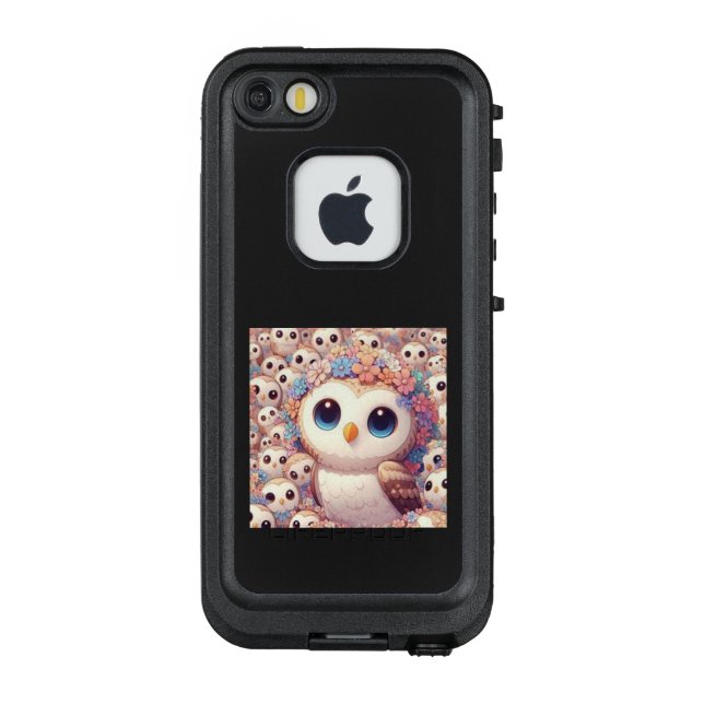 子だくさんのママフクロウ LifeProof iPhone HÜLLE (Rückseite)