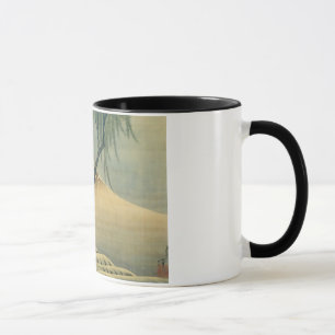 富士と少年, 北斎 der Fujisan und Junge, Hokusai, Ukiyo-e Tasse
