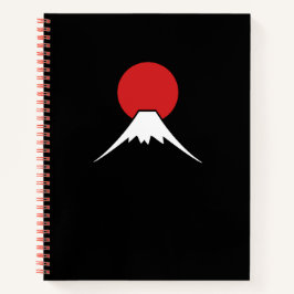 富士山 Fuji – Zen Minimalist Notebook Notizbuch
