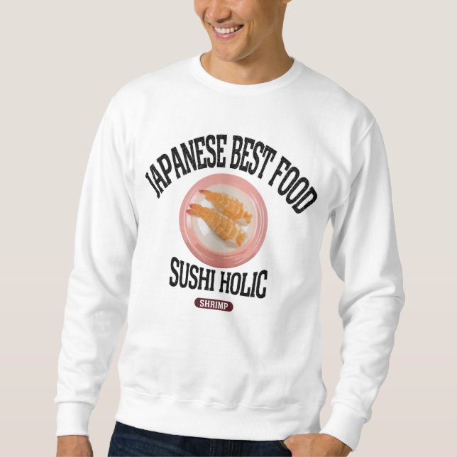 寿司えび（ビンテージ風） SWEATSHIRT (Vorderseite)