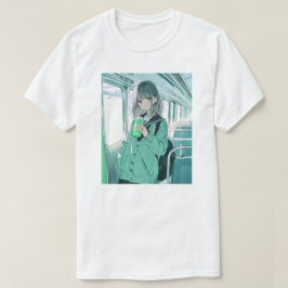 寿司娘JK・帰宅の楽しみメロンソーダT GenerativeAI T-Shirt