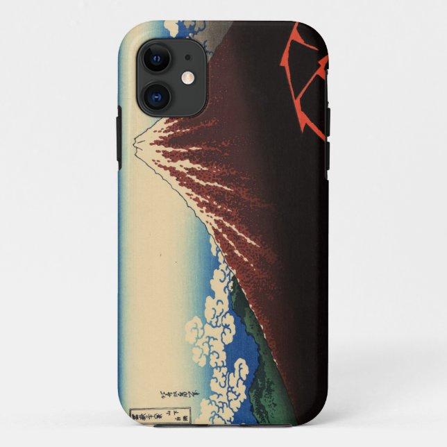 山下白雨, 北斎 Donner und der Fujisan, Hokusai, Ukiyo-e Case-Mate iPhone Hülle (Rückseite)