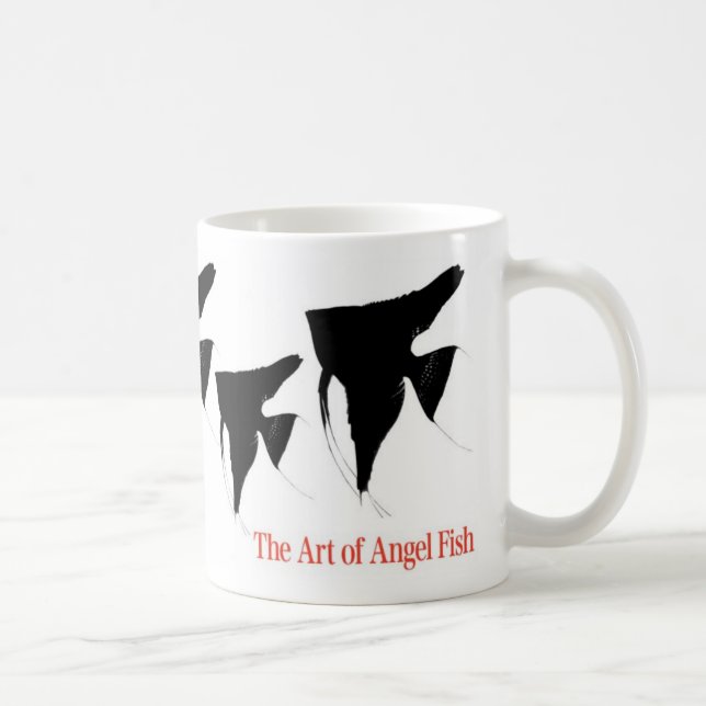影絵のエンゼルフィッシュ KAFFEETASSE (Rechts)