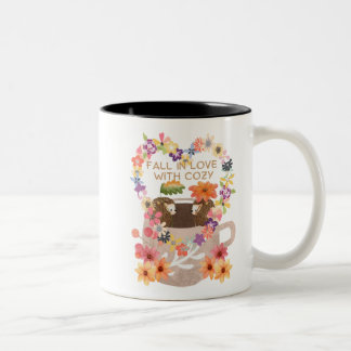 恋に落ちるハリネズミマグ ZWEIFARBIGE TASSE