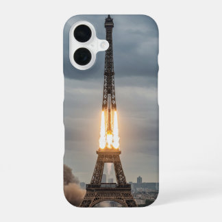 打ちあがってしまうエッフェル塔 iPhone 16 HÜLLE