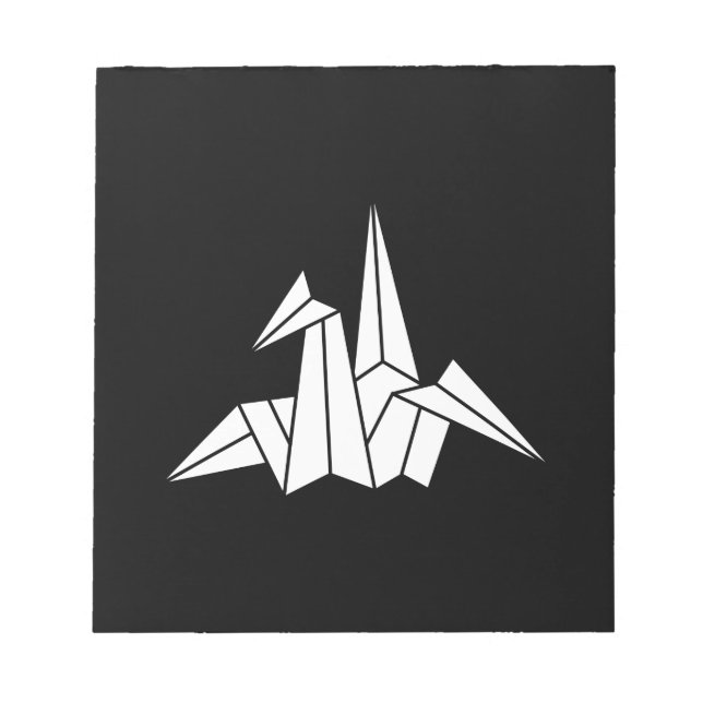 折 り 鶴 NOTIZBLOCK (Vorderseite)