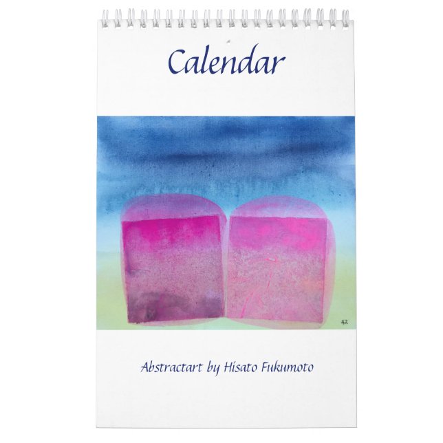 抽 象 絵 画 に よ レ る. KALENDER (Titelbild)