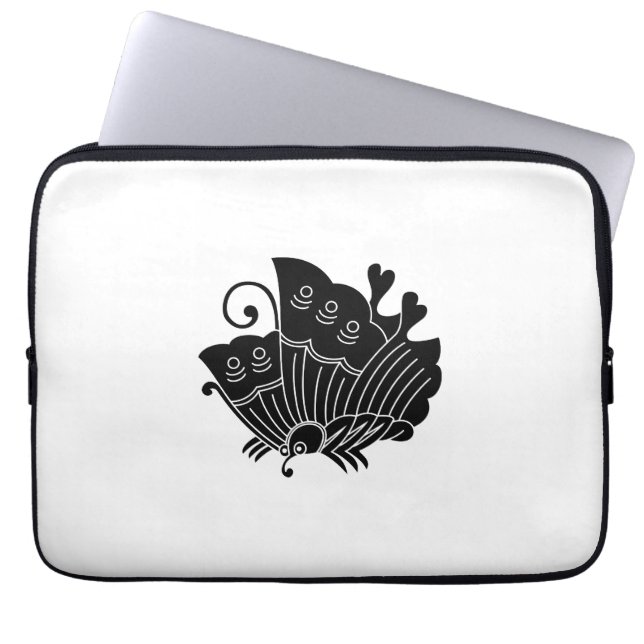 揚 羽 蝶 LAPTOPSCHUTZHÜLLE (Vorderseite)