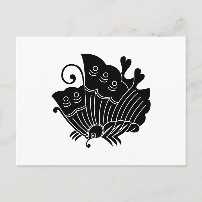 揚 羽 蝶 POSTKARTE (Vorderseite)