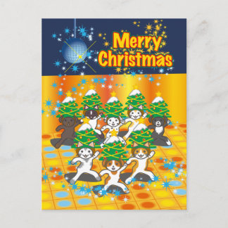 日本のクリスマス - Japanese Christmas Feiertagspostkarte