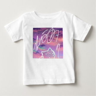 日本の猫Tシャツ Japanese Cat & Fancy Sky T-shirt