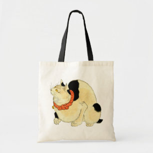 日本猫, 国芳 japanische Katze, Kuniyoshi, Ukiyo-e Tragetasche