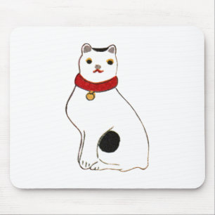 日 本 の の 人, Puppe der japanischen Katze Mousepad