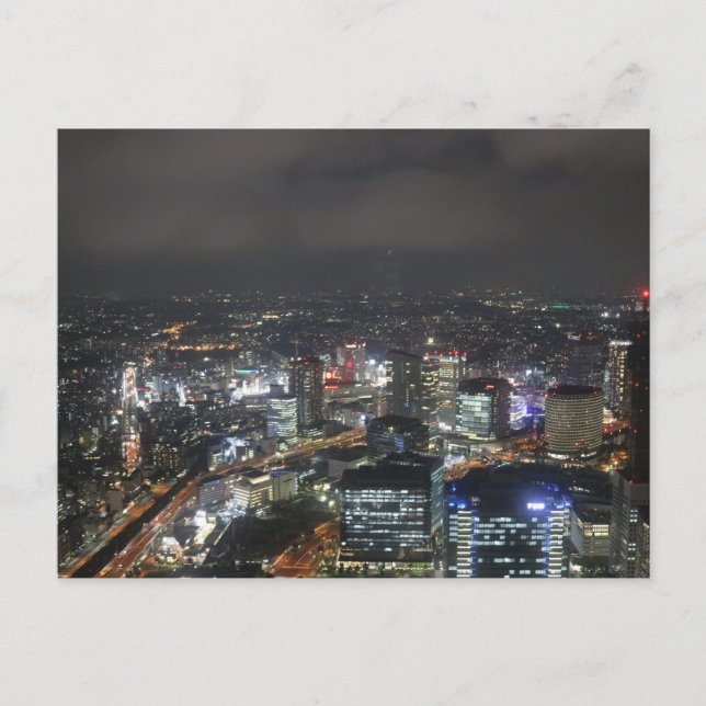 日 本 の 夜 景 POSTKARTE (Vorderseite)