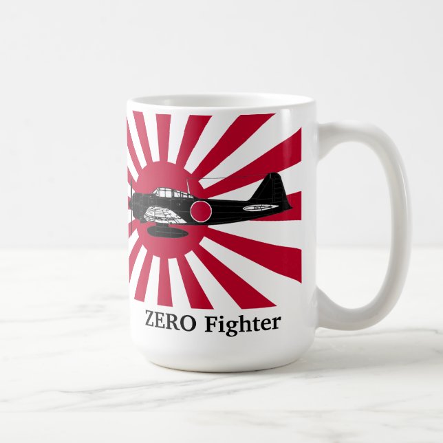 旭日旗と零戦 KAFFEETASSE (Rechts)