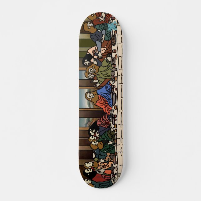 最後の晩猿-taginng- skateboard (Vorne)