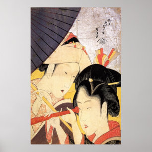 望 遠 鏡 を く 女 覗, 北 POSTER