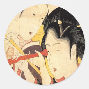 望 遠 鏡 を く 女 覗, 北 RUNDER AUFKLEBER