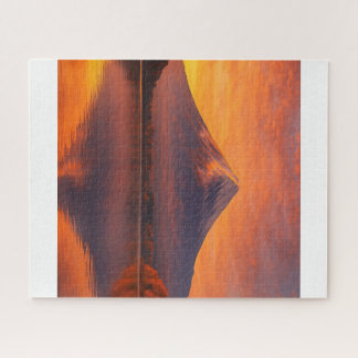 朝陽に染まる湖と悠久の富士/The Eternal Mount Fuji and the Lake