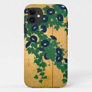 朝顔 （部分）, 其一 Winde (Detail), Kiitsu iPhone 11 Hülle