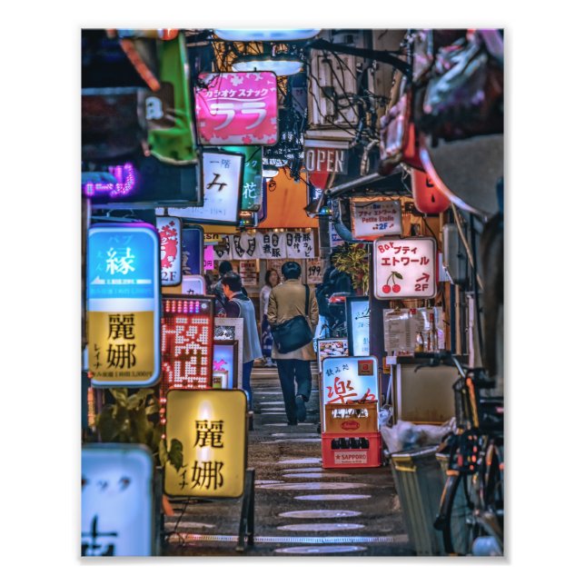  東京の居酒屋街Sサイズ  FOTODRUCK (Vorne)