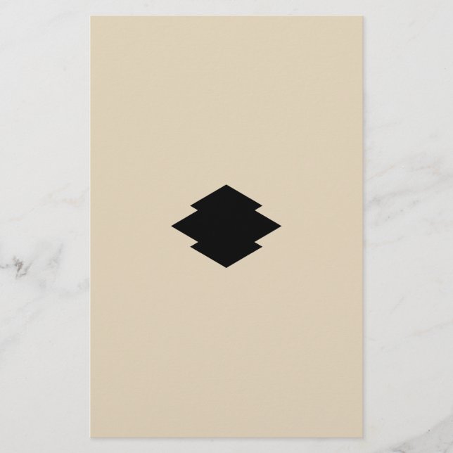 松皮菱 BRIEFPAPIER (Vorderseite)