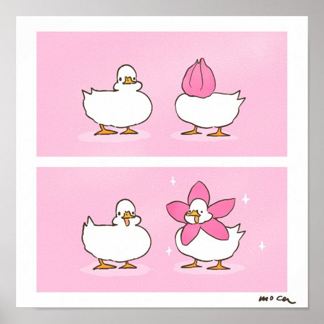 桜もちもちアヒル  POSTER (Vorne)