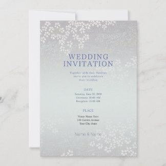 桜川 日本伝統文様 ウェディング招待状 Wedding Invitation Einladung