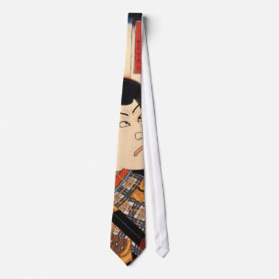 歌 舞 伎 者, 国 Kabuki Schauspieler, Kuniyoshi, Ukiyoe役 Krawatte