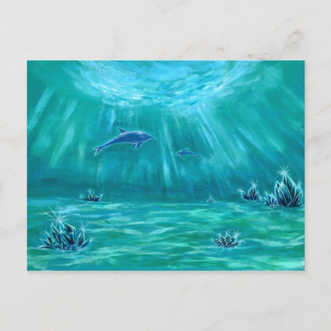 水 晶 と 海3 POSTKARTE (Vorderseite)