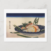江 前 寿 司, 広 重 Sushi Bowl, Hiroshige, Ukiyos