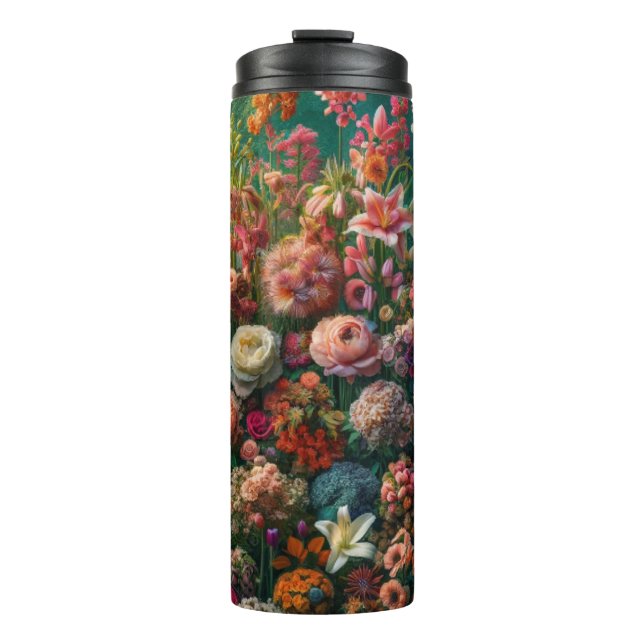 沢山の花々 THERMOSBECHER (Vorderseite)