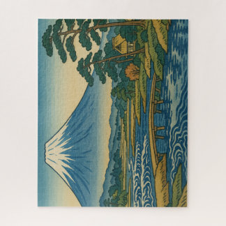浮世絵風・富士山遠景 / Ukiyo‐e Style View of Mt. Fuji