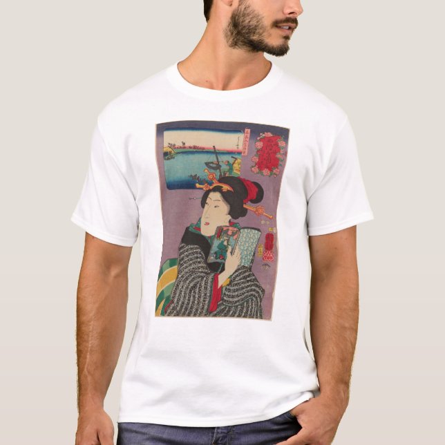 浮世絵 (ukiyo-e) T-Shirt (Vorderseite)