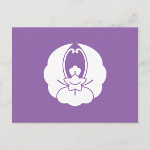 浮 線 花 菱 POSTKARTE