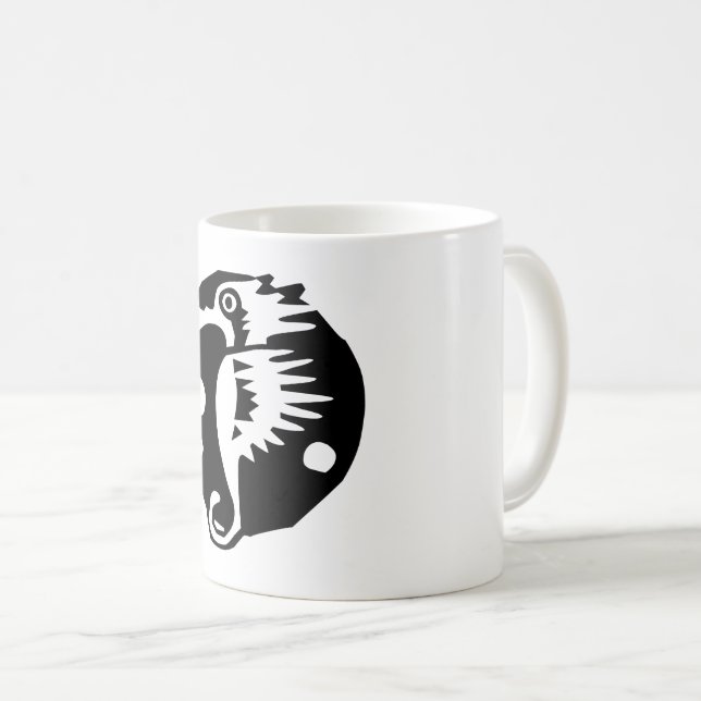 海馬 KAFFEETASSE (VorderseiteRechts)