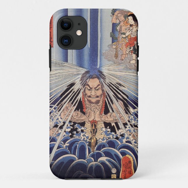 滝 打 た る 僧, に Case-Mate iPhone HÜLLE (Rückseite)