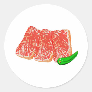 焼肉カルビ RUNDER AUFKLEBER