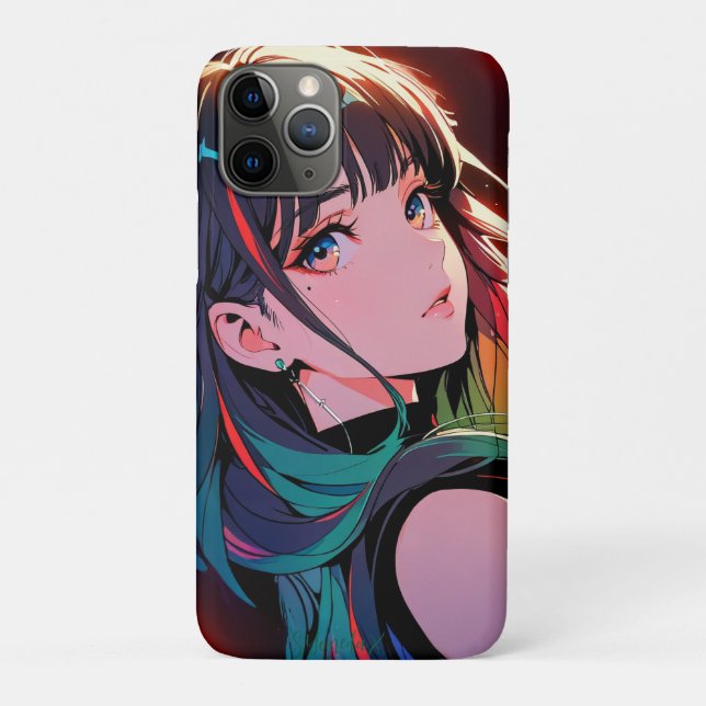 煌霞の少女【Radiant Haze Girl】  Case-Mate iPhone Hülle (Rückseite)
