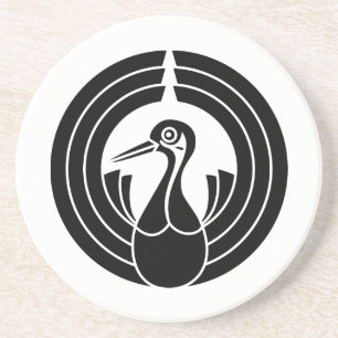 熨 斗 鶴 の 丸 UNTERSETZER