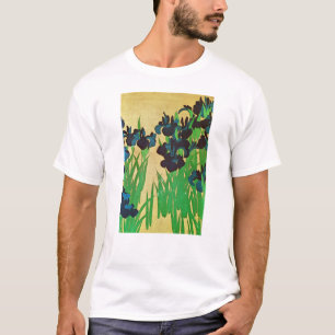 燕子花図 (部分), 光琳 Irises (Detail), Kōrin, Japan-Kunst T-Shirt