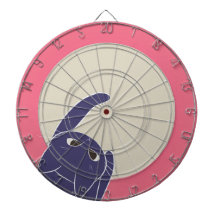 猫とダーツ 下から