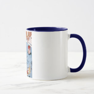 猫と金魚, 国芳 Katze und Goldfisch, Kuniyoshi, Ukiyo-e Tasse